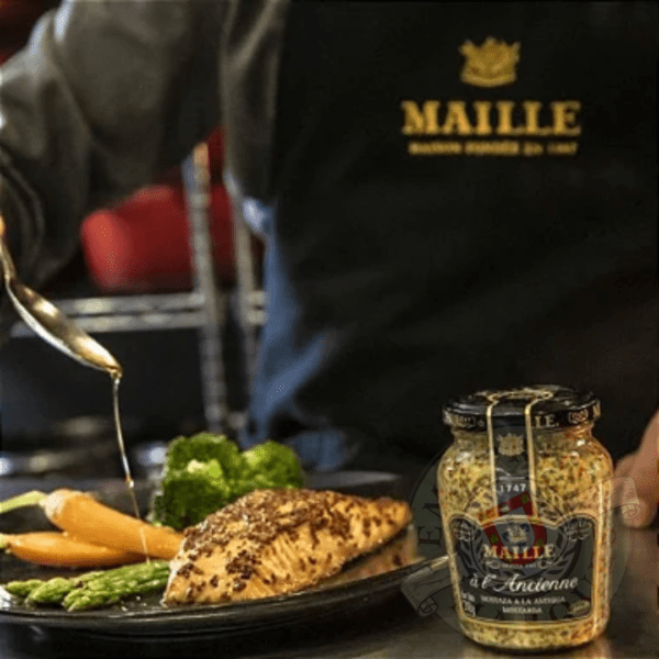 Salmão na Mostarda Maille àl Ancienne - Empório Marques Maringá Mostarda Gourmet