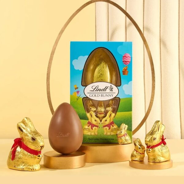 OVO Lindt Gold Bunny Leite 125G Lindt Lindor